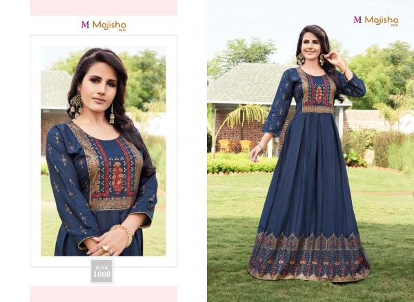 MAJISHA NX Avanti 1 Designer Anarkali Long Gown With Kurti 